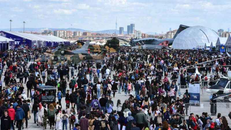TEKNOFEST'e ikinci gününde yoğun ilgi